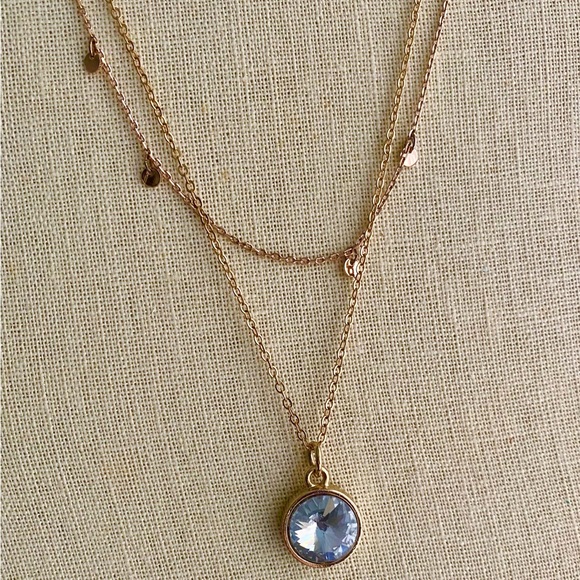 Collana Girocollo Vintage A Goccia Con Cristallo E Zirconia - Catena Regolabile Oro Per Donne, Minimal E Bohemien